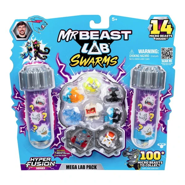 MR. BEAST LAB 14 FIGURES FUSION MEGAPACK - 2 DESIGNS