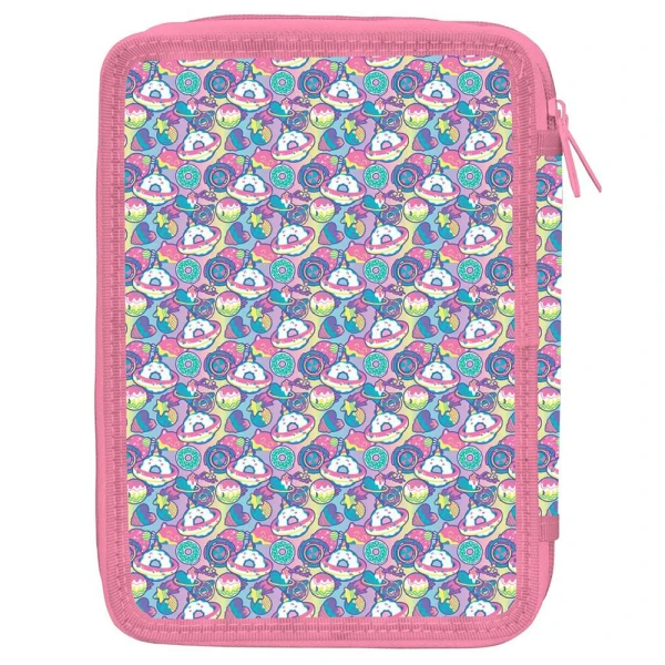 MUST DOUBLE FILLED PENCIL CASE 15X5X21 cm BEST FRIENDS FOR EVER