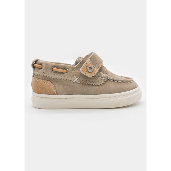 MAYORAL NAVY SHOES SUEDE BEIGE-GREY