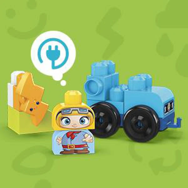 MEGA BLOKS BUILD & LEARN ECO HOUSE 92 pcs