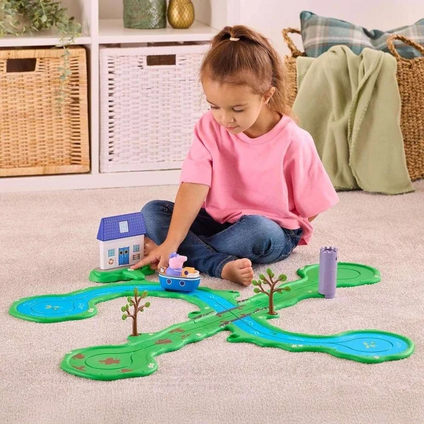 PEPPA PIG WHIZZ AROUND PLAYSET GRANDPA PIG BOAT