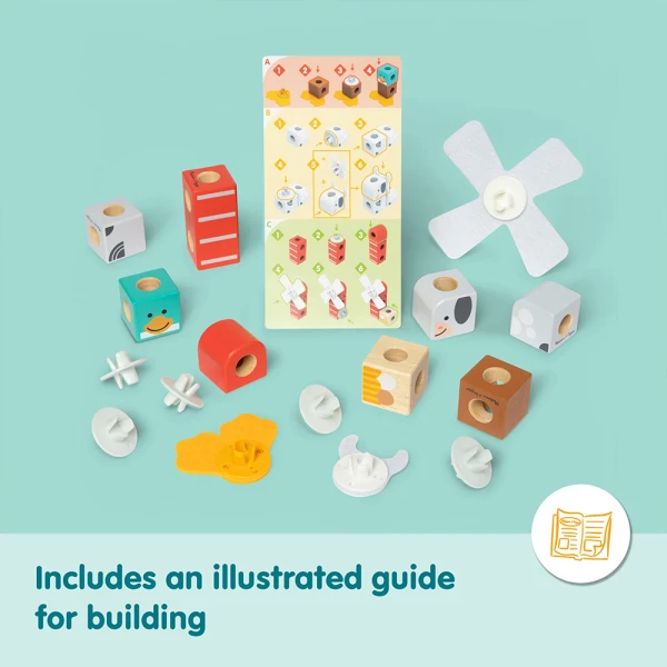 MELISSA & DOUG BLOCKABLES FARM FRIENDS