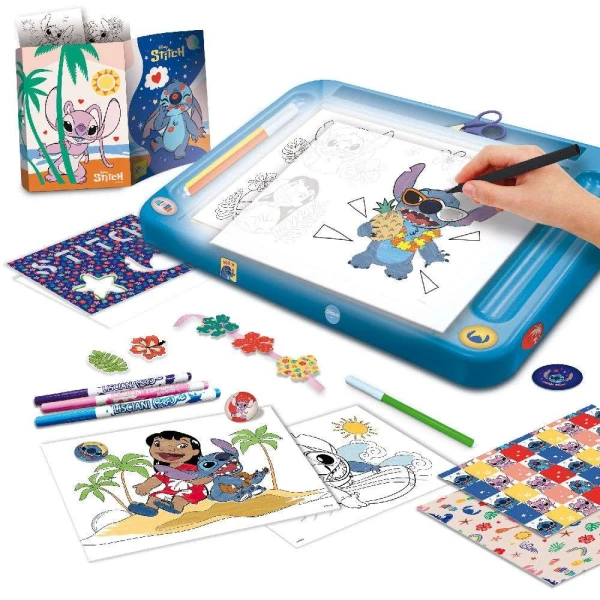 LISCIANI STITCH DRAWING SCHOOL WITH LIGHT TABLE