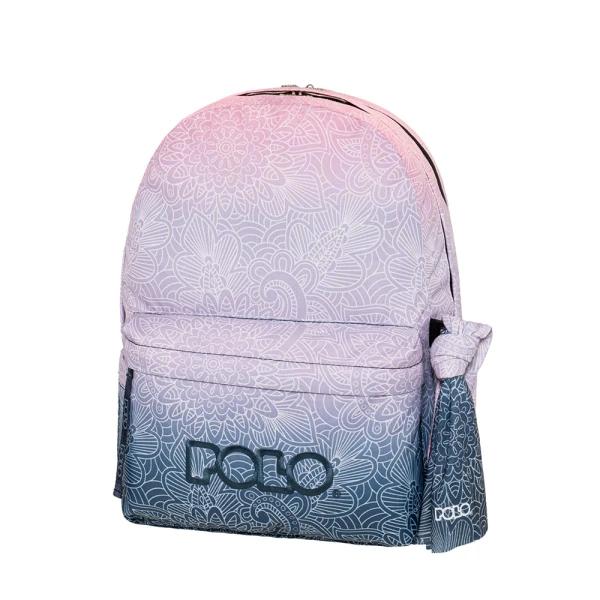 POLO 2026 BACKPACK ORIGINAL DOUBLE SCARF GRADIENT PINK-BLUE