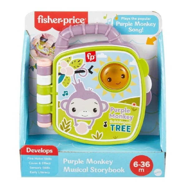 FISHER PRICE ΜΟΥΣΙΚΟ ΒΙΒΛΙΑΡΑΚΙ ΜΑΪΜΟΥΔΑΚΙ