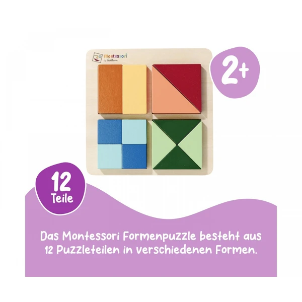 EICHHORN MONTESSORI ΕΚΠΑΙΔΕΥΤΙΚΟ ΠΑΖΛ ΜΕ ΣΧΗΜΑΤΑ