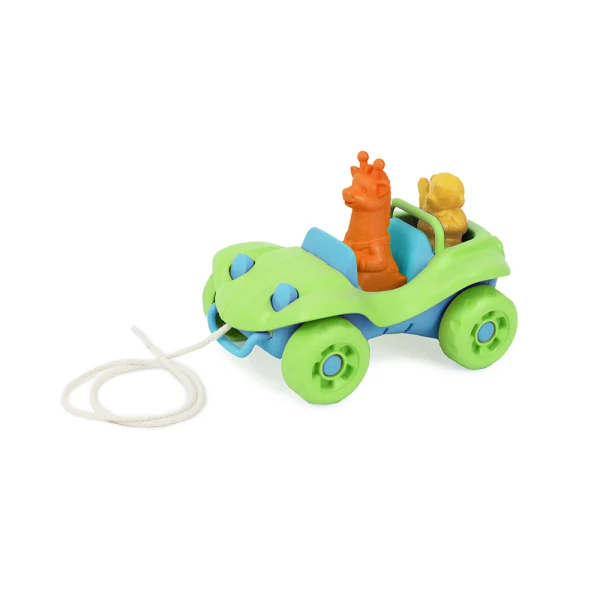 GREEN TOYS ΑΓΩΝΙΣΤΙΚΟ ΟΧΗΜΑ ΑΜΜΟΛΟΦΩΝ ΠΡΑΣΙΝΟ PTDG-1309
