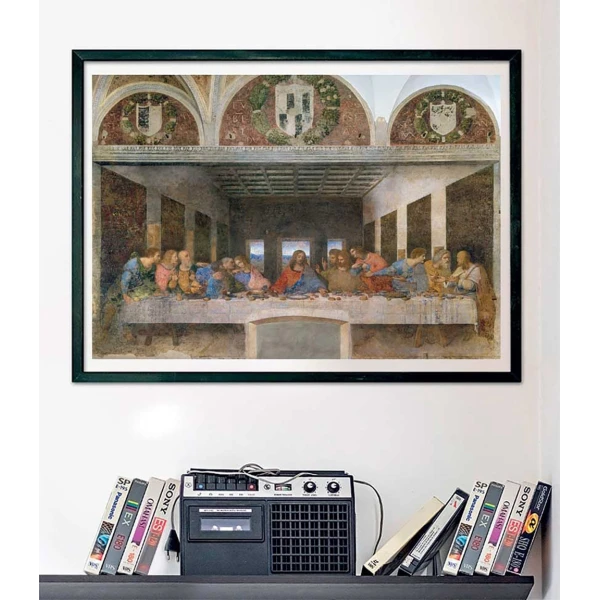 CLEMENTONI ΠΑΖΛ MUSEUM COLLECTION LEONARDO DA ΜΥΣΤΙΚΟΣ ΔΕΙΠΝΟΣ 1000 τεμ.