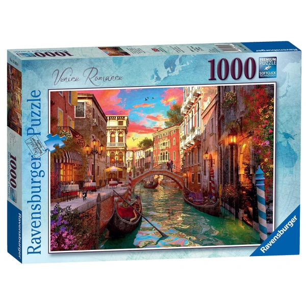 RAVENSBURGER ΠΑΖΛ 1000 τεμ. ΡΟΜΑΝΤΙΚΗ ΒΕΝΕΤΙΑ