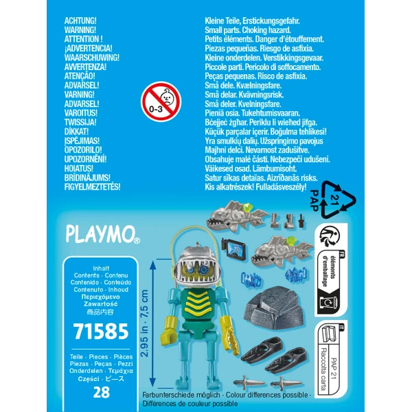 PLAYMOBIL SPECIAL PLUS ΥΠΟΒΡΥΧΙΟ ΡΟΜΠΟΤ