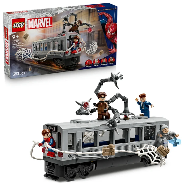 LEGO® MARVEL ΣΚΗΝΗ ΣΤΟ ΜΕΤΡΟ – ΣΠΑΙΝΤΕΡ-ΜΑΝ VS. ΝΤΟΚ ΟΚ