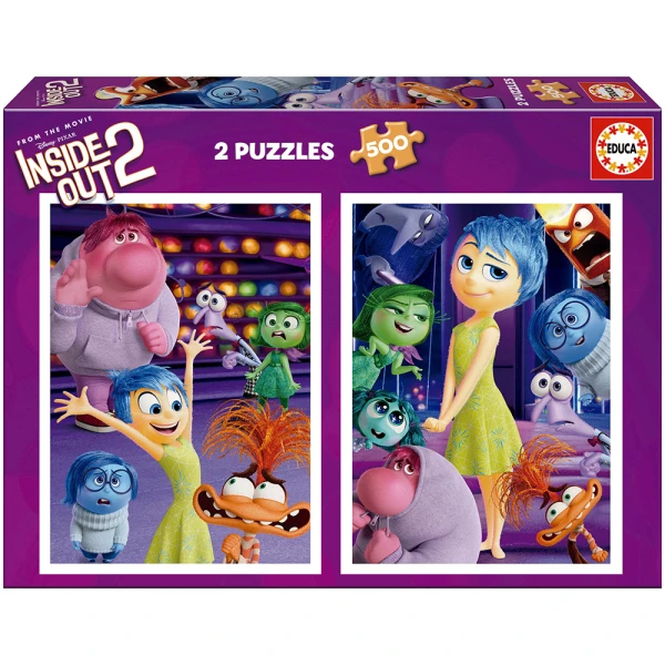 EDUCA ΠΑΖΛ 2X500 τεμ. INSIDE OUT 2