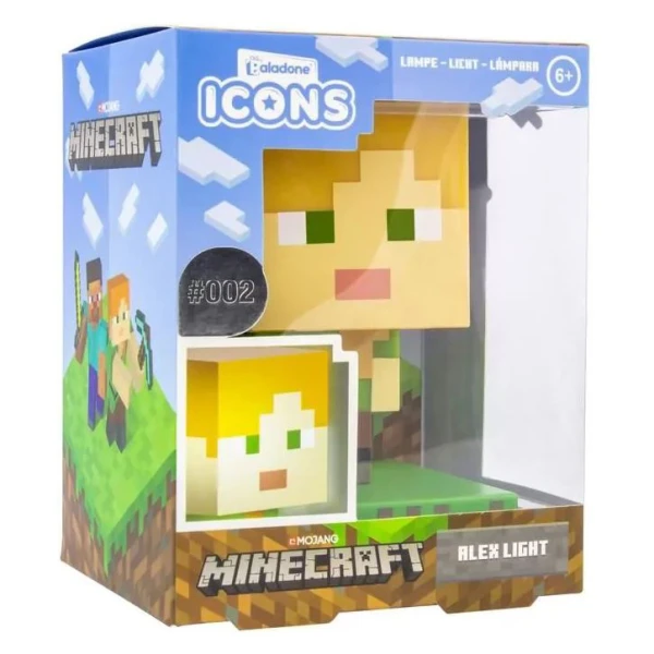 PALADONE MINECRAFT - 3D ΦΩΤΙΣΤΙΚΟ ALEX ICON LIGHT BDP (PP6591MCF)