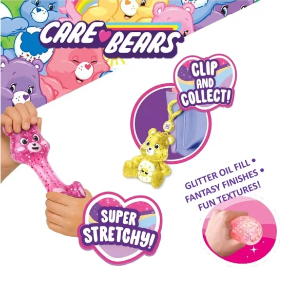 STRETCHY CARE BEARS - 4 DESIGNS