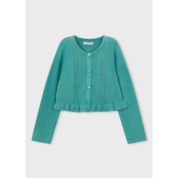 MAYORAL CARDIGAN KNITTED MINT 