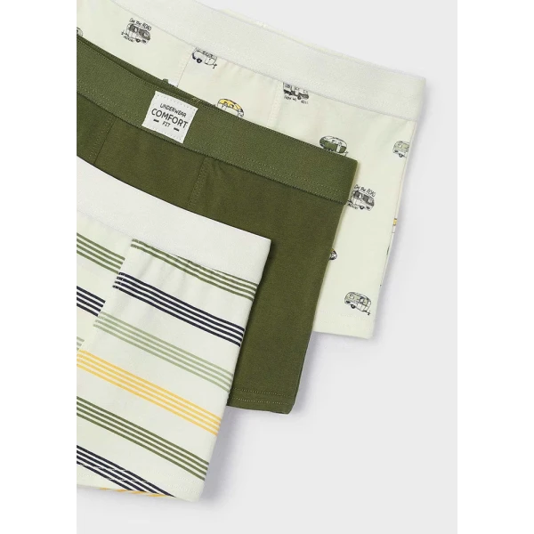 MAYORAL SET 3 BOXER KHAKI