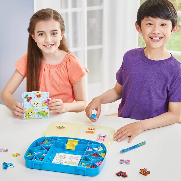 AQUABEADS ΜΟΔΑΤΗ ΤΣΑΝΤΑ ΜΕ ΧΑΝΤΡΕΣ ΓΙΑ ΠΡΩΤΑΚΙΑ