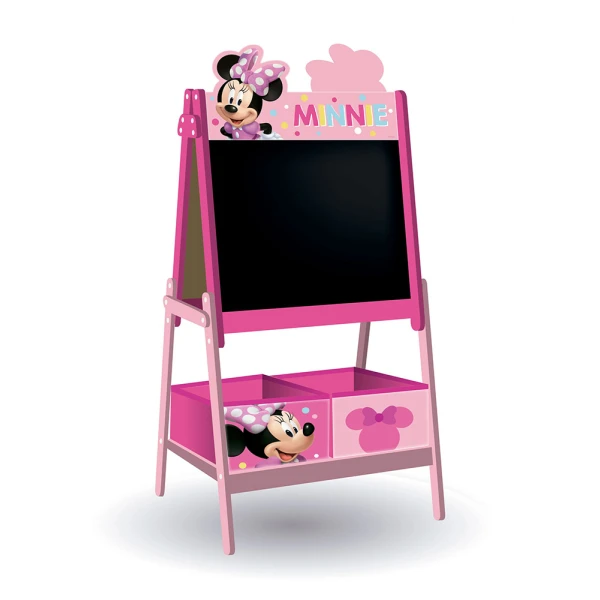 MINNIE DOUBLE-SIDED WOODEN EASEL