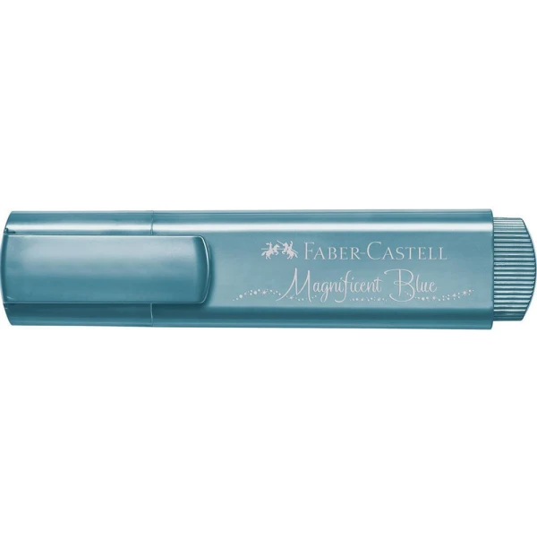 FABER-CASTELL HIGHLIGHTER METALLIC BLUE