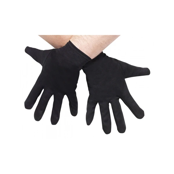 CARNIVAL BLACK SHORT GLOVES