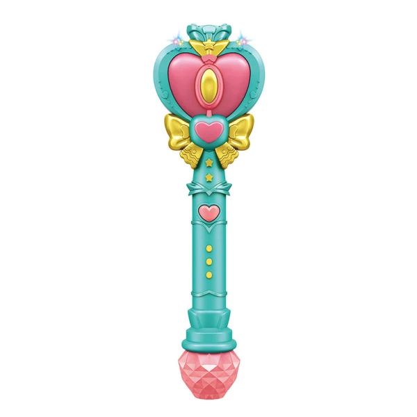 MAGIC STICK FOR SOAP BUBBLES WITH LIGHTS & SOUNDS - 2 COLOURS