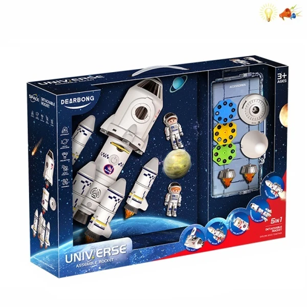 SPACE SET 5 IN 1 WITH LIGHTS SOUNDS & PROJECTOR