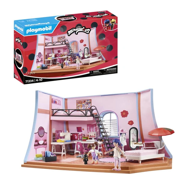 PLAYMOBIL MIRACULOUS MARINETTE\'S LOFT