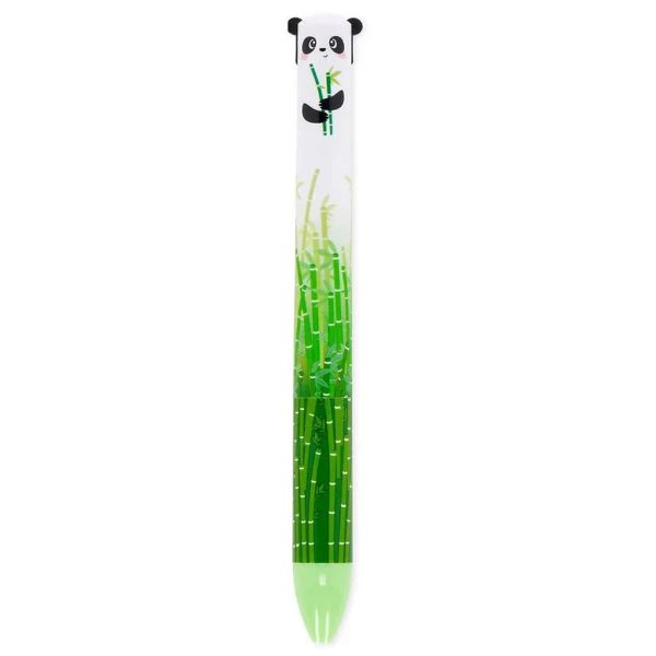 LEGAMI PEN BALLPOINT 2 COLOURS CLICK & CLACK - PANDA