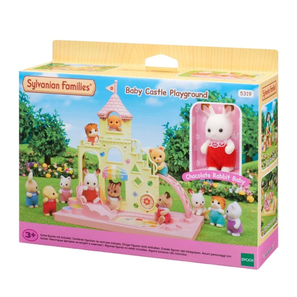 THE SYLVANIAN FAMILIES BABY CASTLE PLAYGROUND