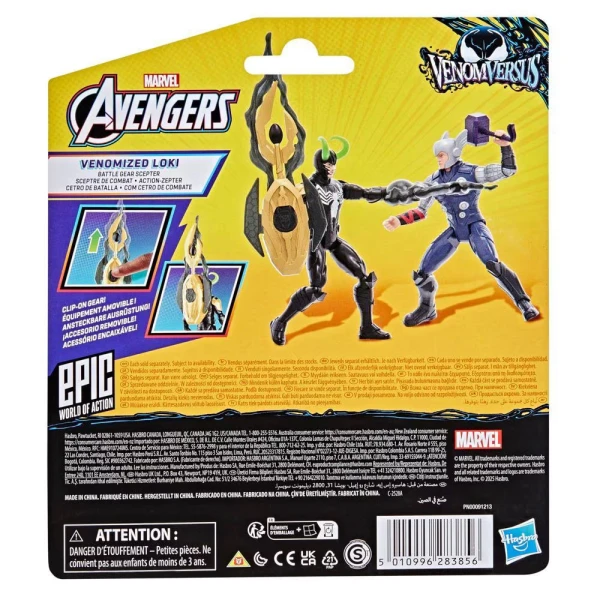 AVENGERS VENOMVERSUS EPIC WORLD OF ACTION ANTI-VENOM ΦΙΓΟΥΡΑ LOKI