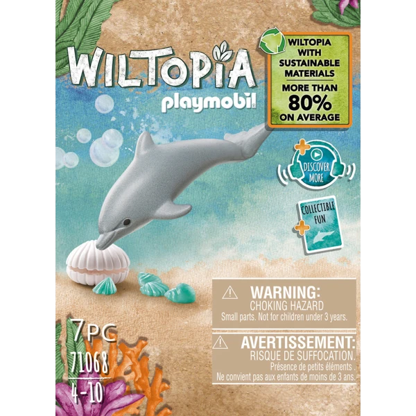PLAYMOBIL WILTOPIA ΜΩΡΟ ΡΙΝΟΔΕΛΦΙΝΟ