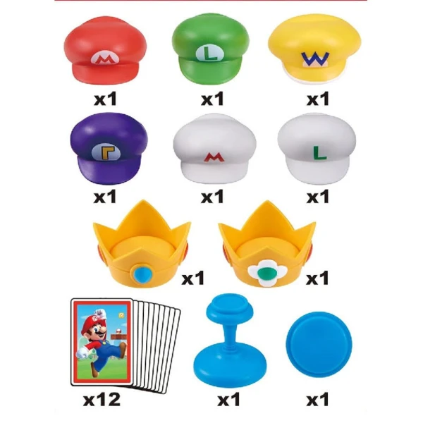 SUPER MARIO ΠΑΙΧΝΙΔΙ ΙΣΟΡΡΟΠΙΑΣ CAP STACKER