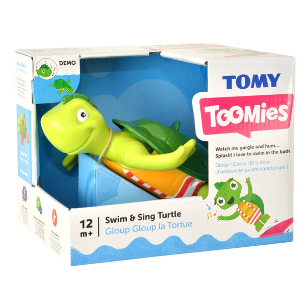 TOMY TOOMIES ΒΡΕΦΙΚΟ ΠΑΙΧΝΙΔΙ ΜΠΑΝΙΟΥ ΧΕΛΩΝΑ ΚΟΛΥΜΠΩ ΚΑΙ ΤΡΑΓΟΥΔΩ ΓΙΑ 12+ ΜΗΝΩΝ