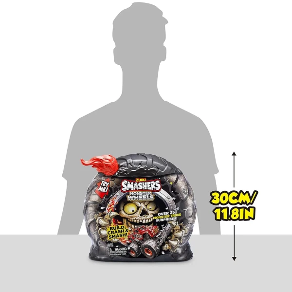 SMASHERS MONSTER TRUCK SURPRISE ΜΕΓΑΛΗ ΡΟΔΑ