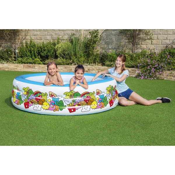 BESTWAY ΠΙΣΙΝΑ 196X53 cm CHARACTER PLAY POOL 