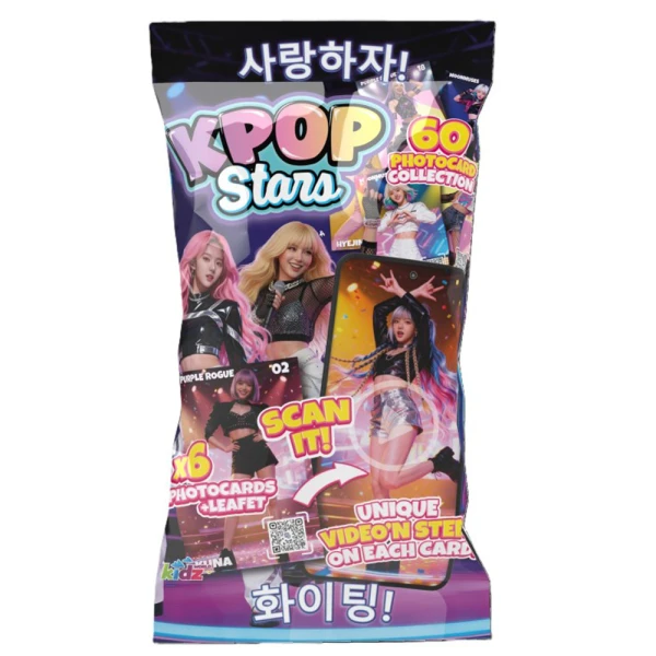 Κ-POP STARS COLLECTIBLE CARDS WITH UNIQUE CHOREOGRAPHIES