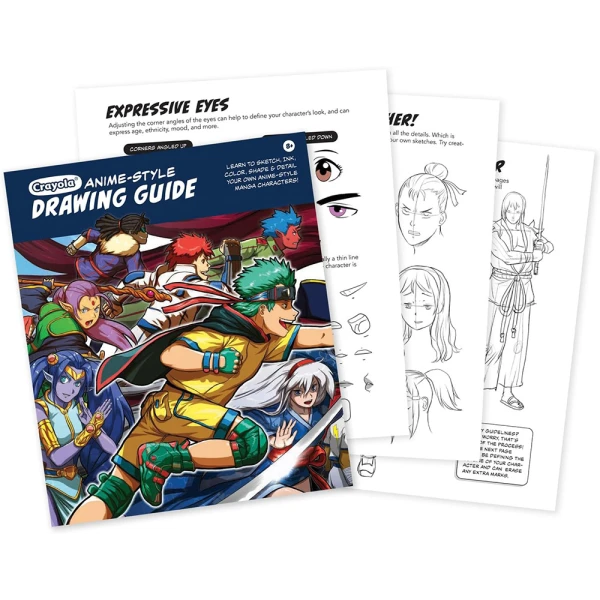 CRAYOLA MANGA-STYLE DRAWING KIT