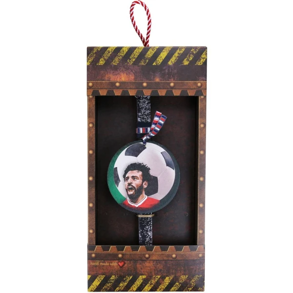 SYNCHRONIA HANDMADE CANDLE 30 cm FOOTBALL STAR No 3