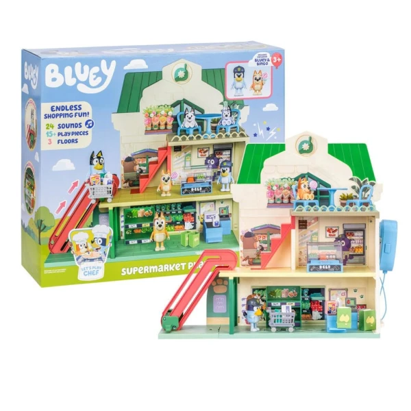 BLUEY PLAYSET SUPER MARKET