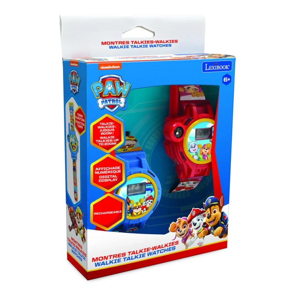 LEXIBOOK PAW PATROL ΡΟΛΟΓΙΑ WALKIE TALKIES 