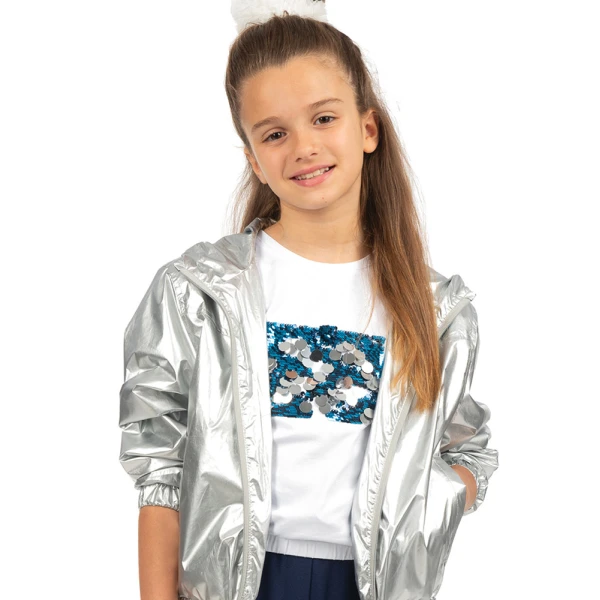 ENERGIERS GIRL BLOUSE WHITE