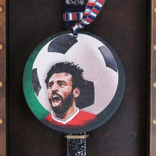 SYNCHRONIA HANDMADE CANDLE 30 cm FOOTBALL STAR No 3