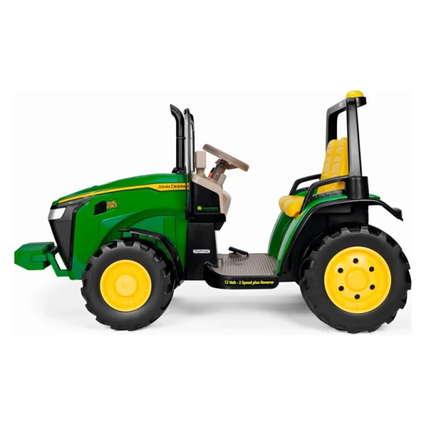 PEG-PEREGO TRACTOR 12 VOLT JOHN DEERE DUAL FORCE