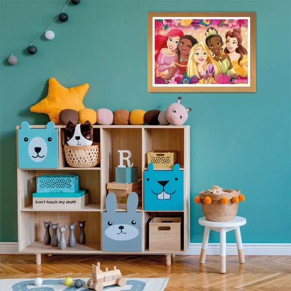CLEMENTONI ΠΑΙΔΙΚΟ ΠΑΖΛ MAXI SUPER COLOR DISNEY ΠΡΙΓΚΙΠΙΣΣΕΣ 24 ΤΜΧ