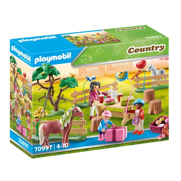 PLAYMOBIL COUNTRY ΠΑΙΔΙΚΟ ΠΑΡΤΥ ΣΤΗ ΦΑΡΜΑ ΤΩΝ ΠΟΝΥ