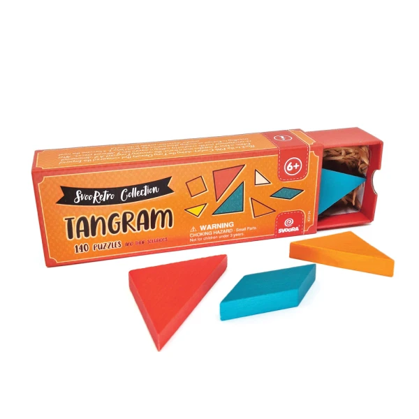 SVOORA SVOORETRO TANGRAM PUZZLE WITH 140 CHALLENGES