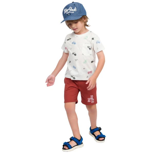 ENERGIERS BEBE BOY BLOUSE ECRU