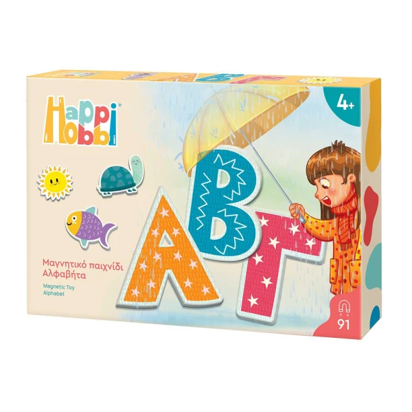 HAPPIHOBBI MAGNET - ALPHABET