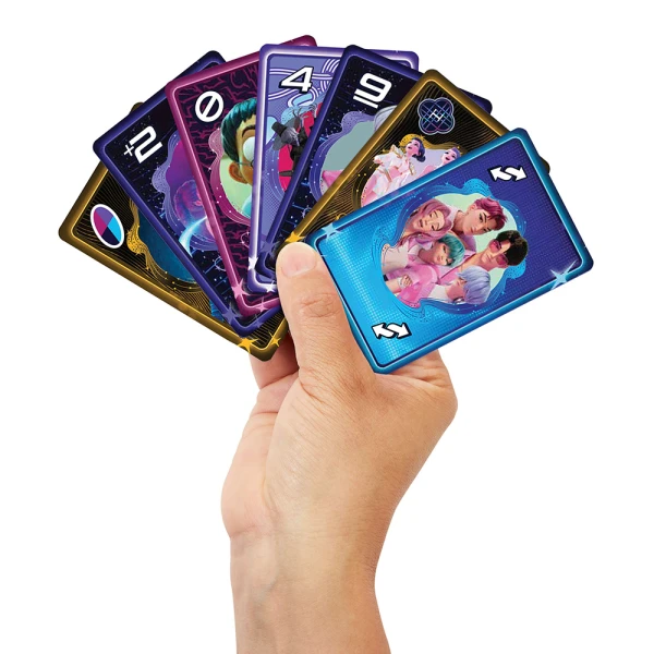 CARDS BOARD GAME UNO K-POP DEMON HUNTERS