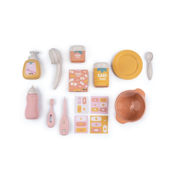 SMOBY BABY NURSE ΜΕΓΑΛΟ ΣΕΤ ΦΡΟΝΤΙΔΑΣ ΚΟΥΚΛΑΣ